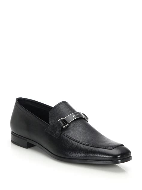 men prada summer loafer|prada saffiano loafers.